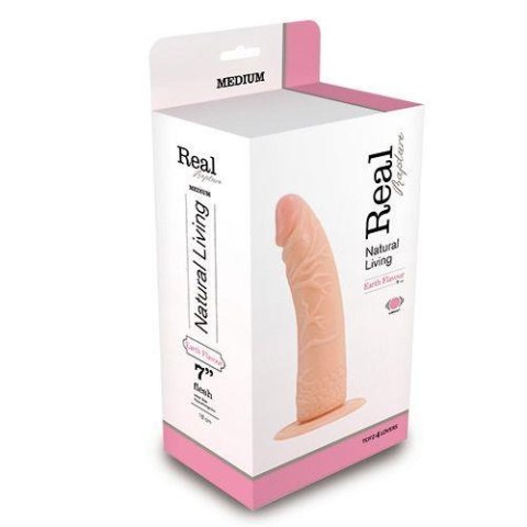 Dildo członek wibrator penis z przyssawką sex 18cm Dildo członek wibrator penis z przyssawką sex 18cm