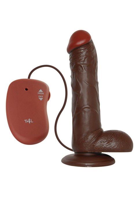 Sterczący penis z jądrami wibrator przyssawka 25cm Sterczący penis z jądrami wibrator przyssawka 25cm