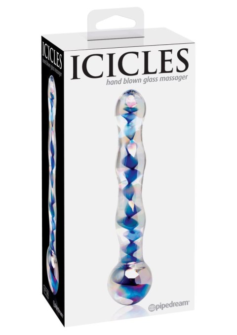 Dildo-icicles no 8 - hand blown massager
