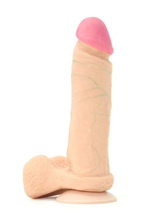 Grube żylaste realistyczne dildo z przyssawką16CM
