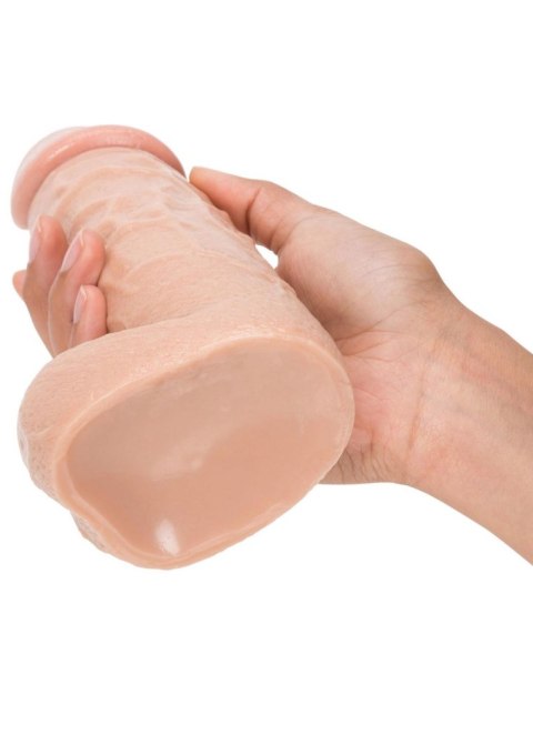 Gruby realistyczny miękki żylasty penis przyssawka Gruby realistyczny miękki żylasty penis przyssawka