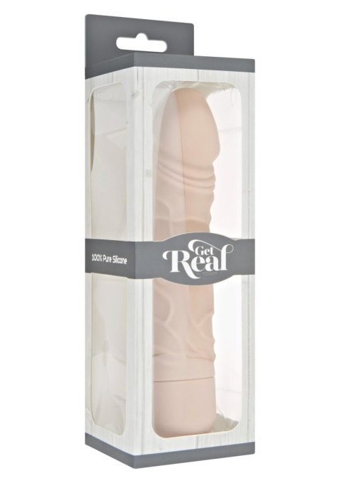 Pokryty żyłkami realistyczny wibrator 7trybów 20cm Pokryty żyłkami realistyczny wibrator 7trybów 20cm