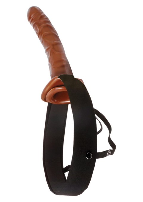 Proteza-FF 10"""" CHOCO DREAM HOLLOW STRAP ON Proteza-FF 10"""" CHOCO DREAM HOLLOW STRAP ON