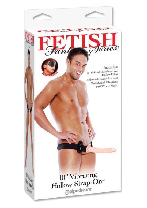 Proteza-FF VIBRATING HOLLOW STRAP ON FLESH Proteza-FF VIBRATING HOLLOW STRAP ON FLESH