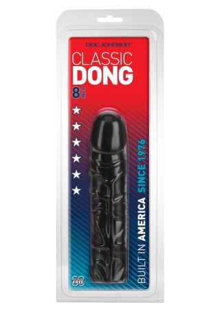 Dildo-classic dong - 8 inch black