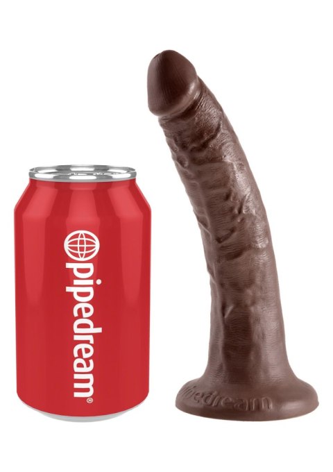Dildo-cock 7 inch brown