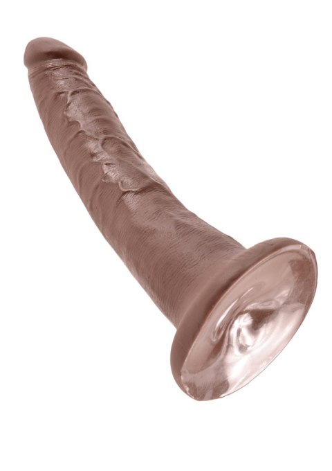 Dildo-cock 7 inch brown