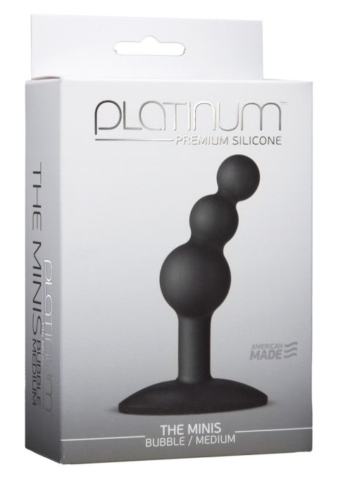 Plug-PLATINUM THE MINIS BUBBLE BLACK M Plug-PLATINUM THE MINIS BUBBLE BLACK M