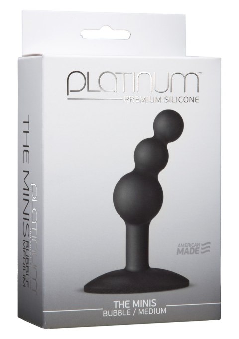 Plug-PLATINUM THE MINIS BUBBLE BLACK M Plug-PLATINUM THE MINIS BUBBLE BLACK M