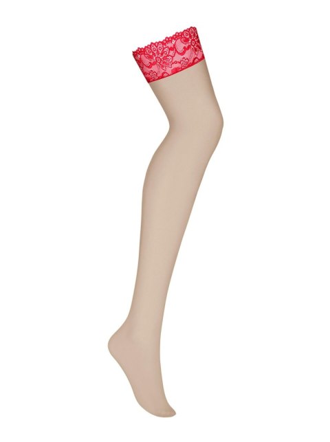 Podniecające czerwone sex pończochy obsessive s/m Podniecające czerwone sex pończochy obsessive s/m