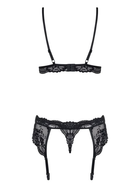 Sex komplet biustonosz pas stringi obsessive s/m