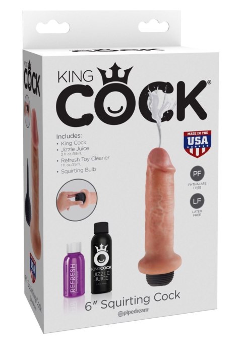 Wibrator-SQUIRTING COCK FLESH 6 INCH Wibrator-SQUIRTING COCK FLESH 6 INCH