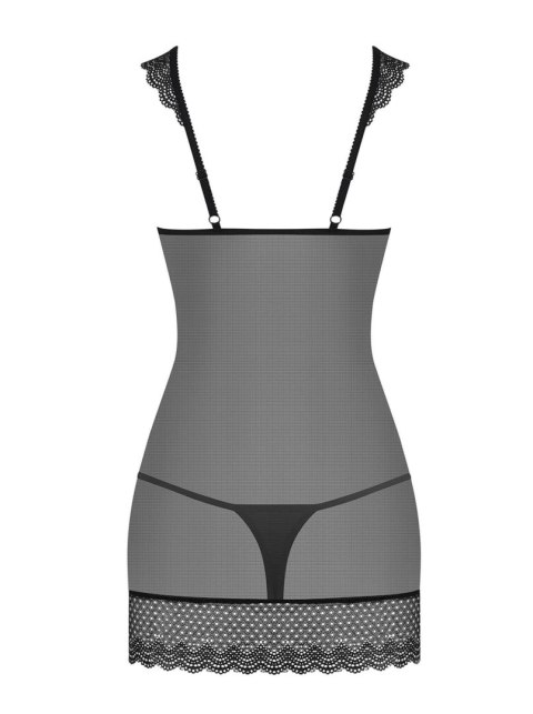 Koronkowa koszulka komplet stringi obsessive s/m