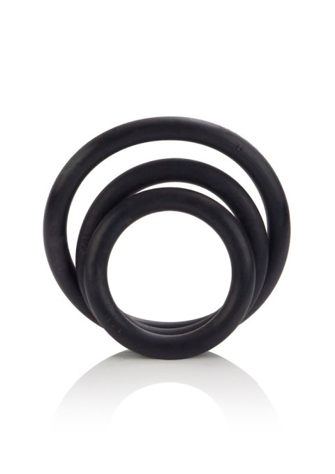 Pierścień-RUBBER RING BLACK SET 3PCS Pierścień-RUBBER RING BLACK SET 3PCS