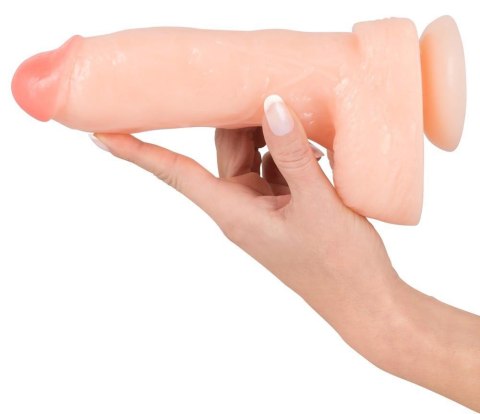 Solidne dildo duże grube naturalny penis sex 23cm