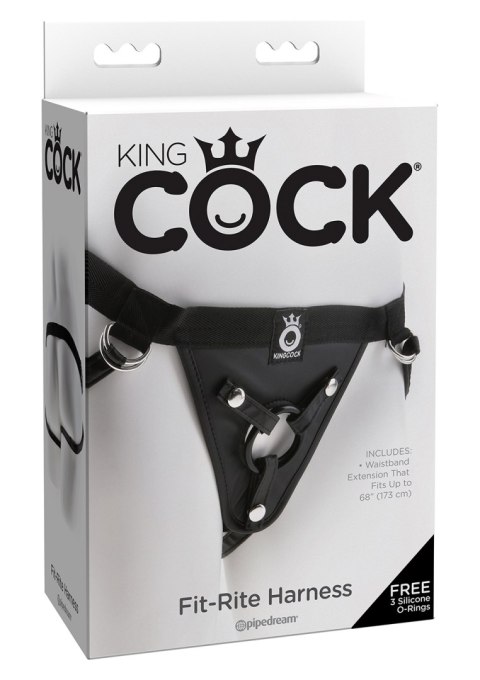 Uprząż do strap-on czarny z pierścieniem eko skóra Uprząż do strap-on czarny z pierścieniem eko skóra