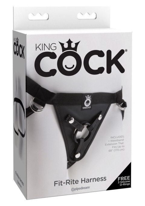 Uprząż do strap-on czarny z pierścieniem eko skóra Uprząż do strap-on czarny z pierścieniem eko skóra
