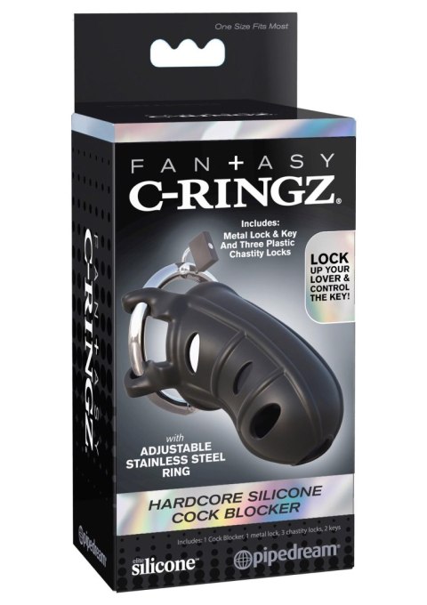 Stymulator-HARDCORE SILICONE COCK BLOCK BLACK Stymulator-HARDCORE SILICONE COCK BLOCK BLACK