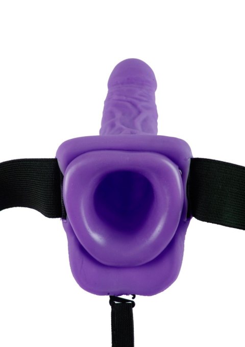 Strap-on z dildo żylastym przedłużenie penisa 18cm