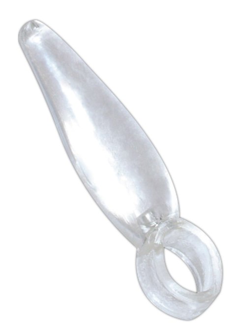 Mały korek analny z pętlą na palec mini sex plug