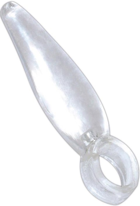 Mały korek analny z pętlą na palec mini sex plug