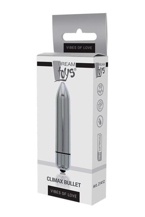 Wibrator-DREAM TOYS CLIMAX BULLET SILVER Wibrator-DREAM TOYS CLIMAX BULLET SILVER