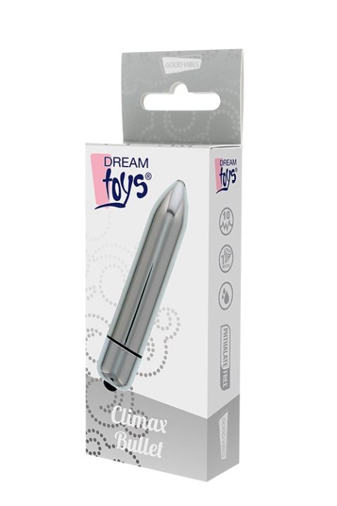 Wibrator-DREAM TOYS CLIMAX BULLET SILVER Wibrator-DREAM TOYS CLIMAX BULLET SILVER