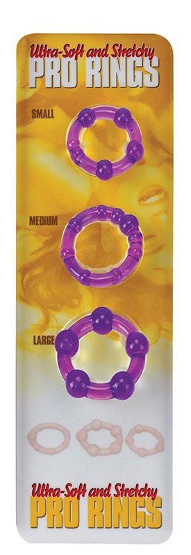 Pierścień-ULTRA SOFT & STRETCHY PRO RINGS PURPLE Pierścień-ULTRA SOFT & STRETCHY PRO RINGS PURPLE