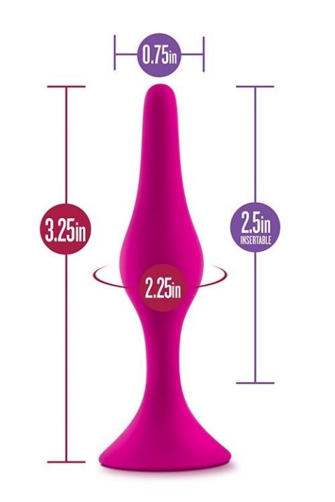 Plug-LUXE BEGINNER PLUG SMALL PINK Plug-LUXE BEGINNER PLUG SMALL PINK