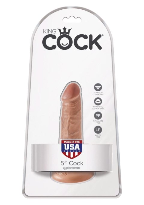 Realistyczny penis widoczne żyły przyssawka 13 cm Realistyczny penis widoczne żyły przyssawka 13 cm
