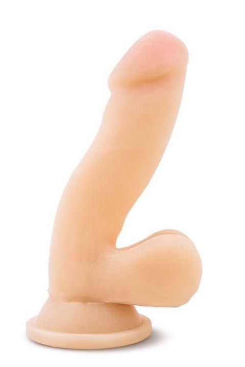 Giętkie miękkie dildo z mocną przyssawką 16,5 cm