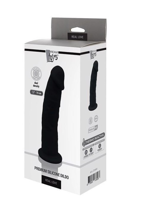 Dream toys real love dildo 7,5inch black Dream toys real love dildo 7,5inch black