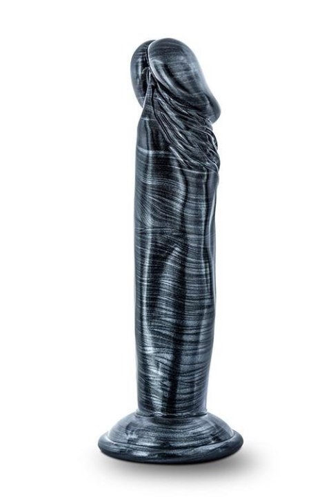Jet ebony 6inch dildo ebony metallic