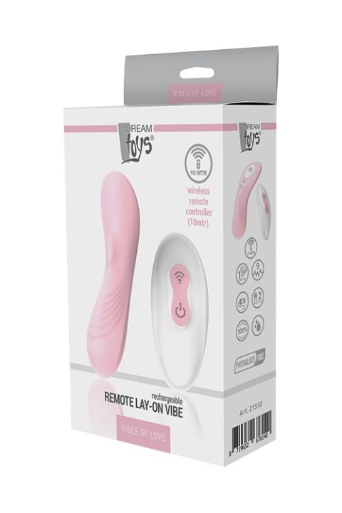 Stymulator-DREAM TOYS REMOTE LAY-ON VIBE Stymulator-DREAM TOYS REMOTE LAY-ON VIBE