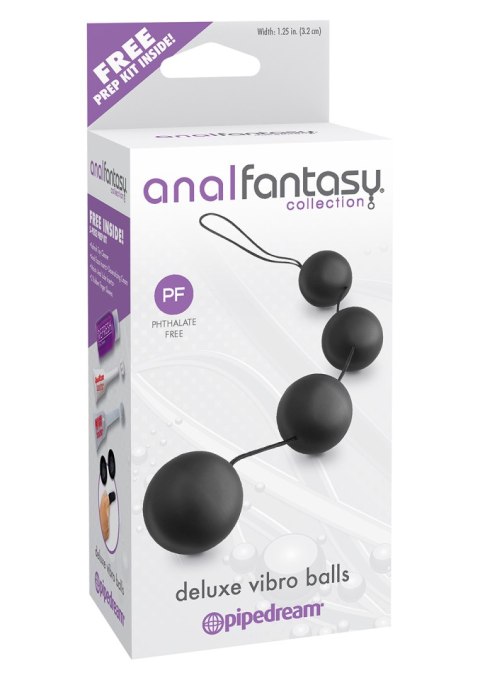 Kulki-DELUXE VIBRO BALLS BLACK Kulki-DELUXE VIBRO BALLS BLACK