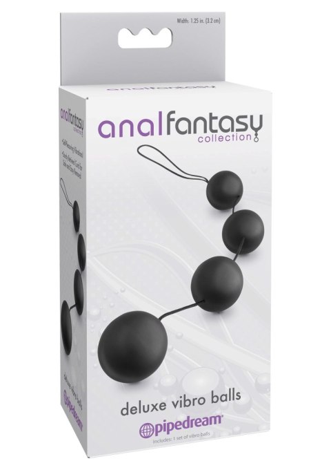 Kulki-DELUXE VIBRO BALLS BLACK Kulki-DELUXE VIBRO BALLS BLACK