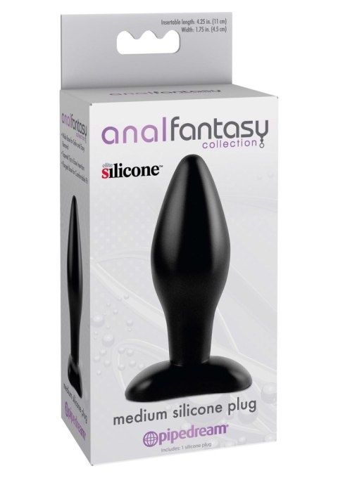 Plug-AFC- MEDIUM SILICONE PLUG BLACK Plug-AFC- MEDIUM SILICONE PLUG BLACK