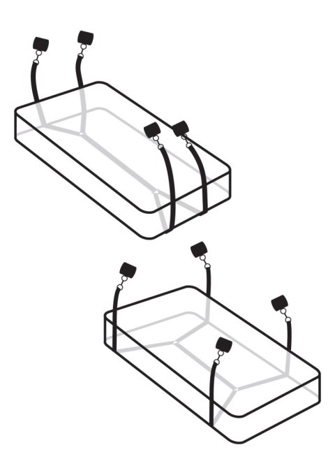 Wiązania-FFLE WRAPAROUND MATTRESS RESTRAINT Wiązania-FFLE WRAPAROUND MATTRESS RESTRAINT