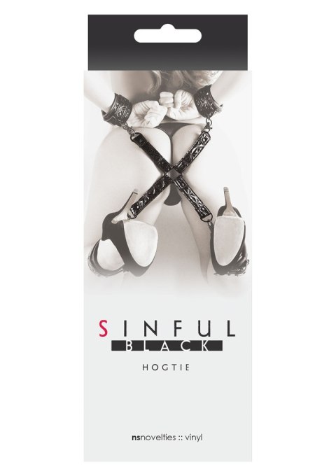 Wiązania-SINFUL HOGTIE BLACK Wiązania-SINFUL HOGTIE BLACK