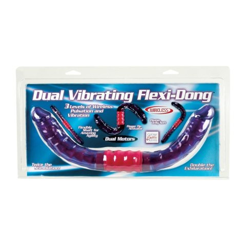 Wibrator-DUAL VIBRATING FLEXI-DONG PURPLE Wibrator-DUAL VIBRATING FLEXI-DONG PURPLE