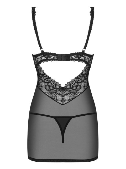 Erotyczna koszulka komplet stringi obsessive l/xl