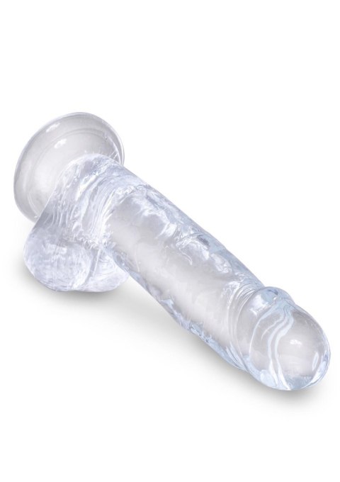 Silikonowe przezroczyste dildo z mocną przyssawką Silikonowe przezroczyste dildo z mocną przyssawką