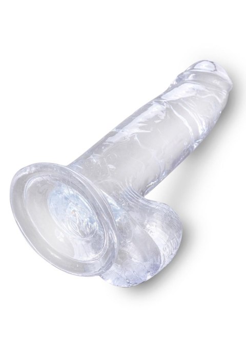 Silikonowe przezroczyste dildo z mocną przyssawką Silikonowe przezroczyste dildo z mocną przyssawką