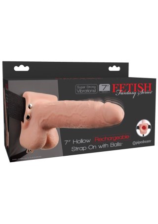 Uprząż czarna dildo przedłużenie penisa wibracje