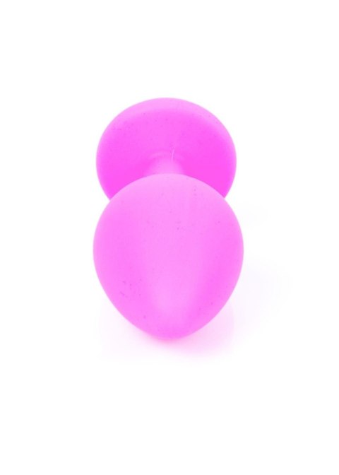 Mały korek analny sex plug silikonowy ozdobny 8cm
