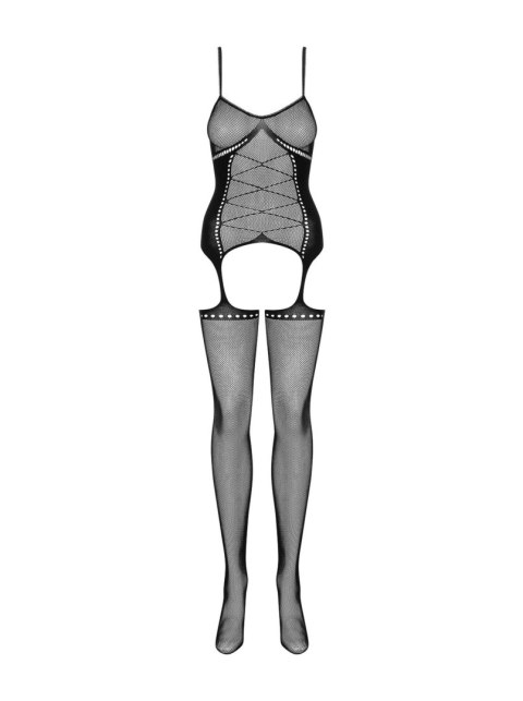 Bodystocking jak gorset otwarty krok g314 s/m/l Bodystocking jak gorset otwarty krok g314 s/m/l