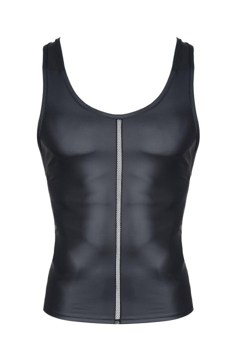 Męski t-shirt z wetlooka bez rękawów, z elastyczną taśmą z przodu XL Męski t-shirt z wetlooka bez rękawów, z elastyczną taśmą z przodu XL