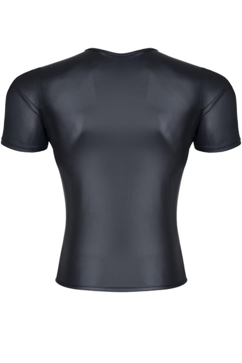 Męski t-shirt z wetlooka w serek s Męski t-shirt z wetlooka w serek s