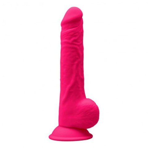 Realistyczne różowe dildo wyżyłowane z przyssawką Realistyczne różowe dildo wyżyłowane z przyssawką