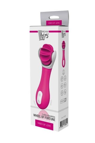 Sex masażer do łechtaczki z językami 14cm 9trybów